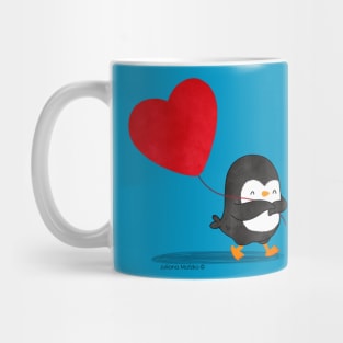 Penguin in Love 5 Mug